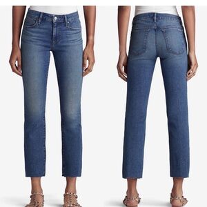 Joe's Jeans Lara Mid Rise Straight Ankle Thisbe jeans